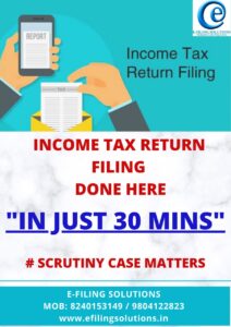 IT RETURN FILING